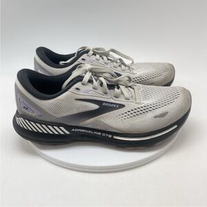 Brooks Adrenaline GTS 23 Purple and Gray Sneaker